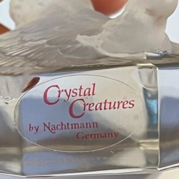Nachtmann Crystal goldfish creation fish figurine paperweight tropical decor vtg - Picture 4 of 5